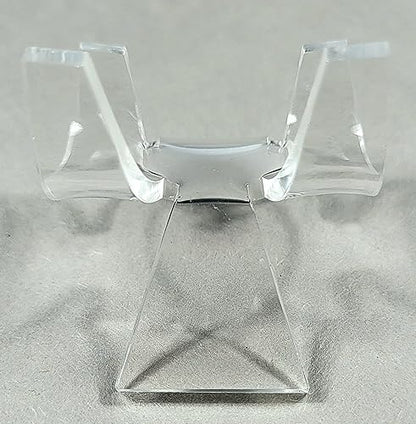 HQRP-Crystal 1 3/4" Acrylic Display Stand Pedestal for Crystal Heart / Slice / Slab and other Stones - size: 1 3/4"