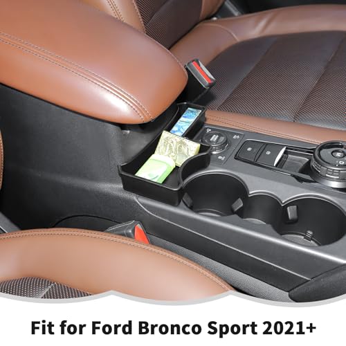 RT-TCZ Center Console Gear Shift Storage Box Tray Organizer Accessories for Ford Bronco Sport 2021-2025