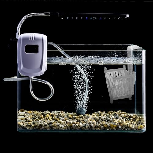 ULTECHNOVO Acrylic Fish Feeding Cup Aquarium Worm Feeder Cone-Shaped Fish Food Holder with Hook for Chilled Bloodworms