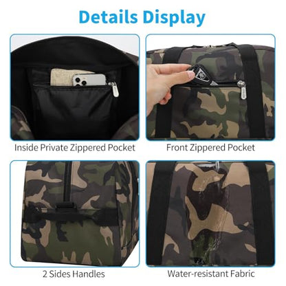 Apenze Small Gym Bag 14 inch lightweight Carry On Mini Duffel Bag for Travel Sport - Camo - color: Camouflage