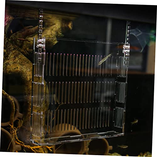 Aquarium Shrimp Breeding Container Isolation Box for Fish Durable Nursery for Fish Fry Prevents Aggressive Interactions Easy to Clean