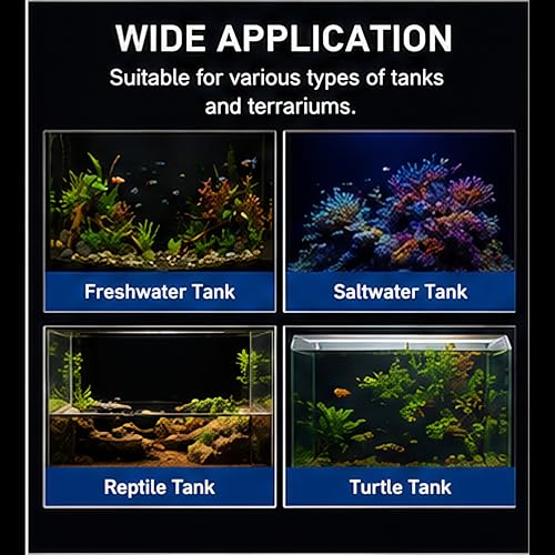 Black Aquarium Background Film, 79"x17.5"in, Static Cling Fish Tank | PVC Static Cling Backdrop, No Glue, No Residue, Removable, Reusable, Easy Install for Fish Tanks - size: 79"x17.5"in