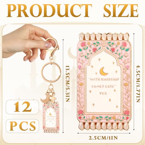 Islamic Enamel Keychains - color: Pink