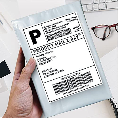 POLYSELLS 100 pack 9x12 Inch Poly Mailers Shipping Envelopes, Strong Adhesive Sealing, Waterproof, and Tear-resistant Postal Mailing Bags for Clothing, Books, and Accessories White - size: 9" X 12"
