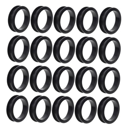 20pcs Aquarium Wire Cable Hole Covers for Fish Tank Base Cabinet Cord Management Wire Organizer for Clean and Tidy Aquariums