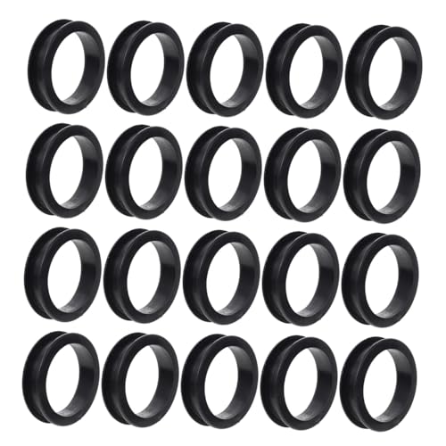 20pcs Aquarium Wire Cable Hole Covers for Fish Tank Base Cabinet Cord Management Wire Organizer for Clean and Tidy Aquariums