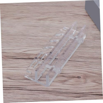 Acrylic Water Plant Tool Rack for Aquarium Maintenance Compact Design for Scissors Tweezers Scrapers Storage for Aquatic Plant Care