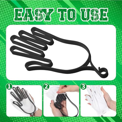 2-Pack Golf Glove Stretcher and Dryer, Glove Shaper Holder Hanger Keeper for Golf Bag Universal Gloves Support Frame