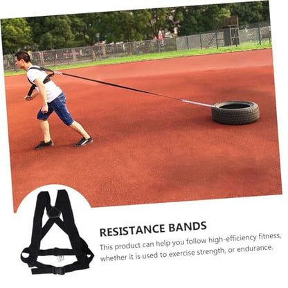 KOMBIUDA Multifunctional Load-bearing Harness for Sled Pulling and Tire Training Resistance Strap for Strength and Agility Workouts Durable Material Comfortable Fit