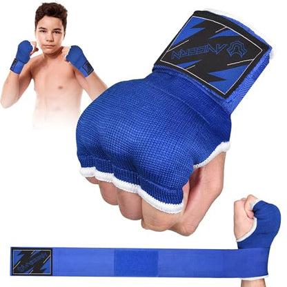 Kids Boxing Handwraps Kids Fist Protector Inner Gel Gloves Quick Wraps for Punching Great for MMA Training