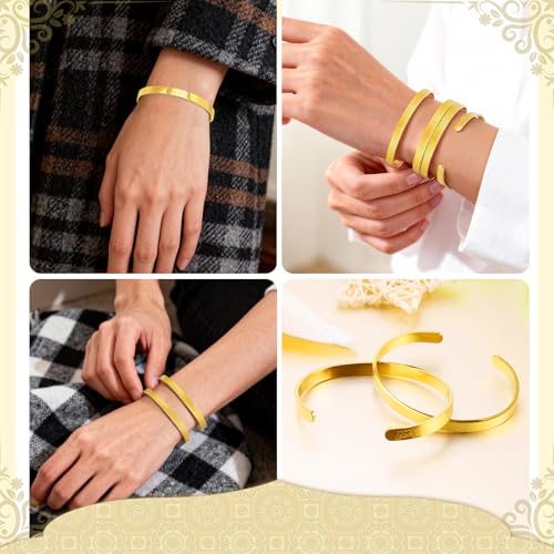 Zcargel Eid Ayatul Kursi Bracelets Arabic Islamic Bracelet Cuff bracelets for women Men Islam Eid Ramadan New Year Gifts - color: 32 pcs