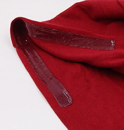 Modefa Islamic Women's Non-Slip Cotton Hijab Bonnet Cap Underscarf - color: Red