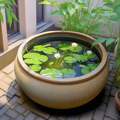 PChero Solar Pond Aerator, 2W & 2200mAh Solar Aquarium Air Pump | with 2 Air Stone, 2 Modes bubbler for Aquarium, Fish Tank, Outdoor Small Pond, Hydroponics