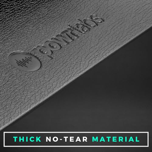 Rowing Machine Mat for Hydrow, Concept 2, Peloton Rower,Treadmill | Extra-thick PVC, Sweat and waterproof, Non-slip surface, 12-month warranty, USA-based support