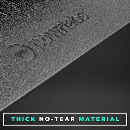 Rowing Machine Mat for Hydrow, Concept 2, Peloton Rower,Treadmill | Extra-thick PVC, Sweat and waterproof, Non-slip surface, 12-month warranty, USA-based support