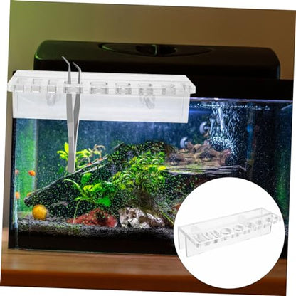 Aquarium Tool Holder Rack Storage Stand for Fish Tank Maintenance Easy Installation Self-Fitted Screws Convenient Wall-Mounted Plants and Grass Care