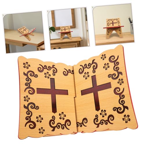 Elegant Quran Book Stand Intricate Carvings Design for Reading and Display for Home and Daily Use