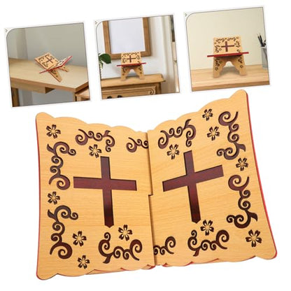 Elegant Quran Book Stand Intricate Carvings Design for Reading and Display for Home and Daily Use