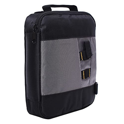 Raprance Fishing Lure Bag Baits Tackle Binder Organizer Storage Plastic Bag - color: Black