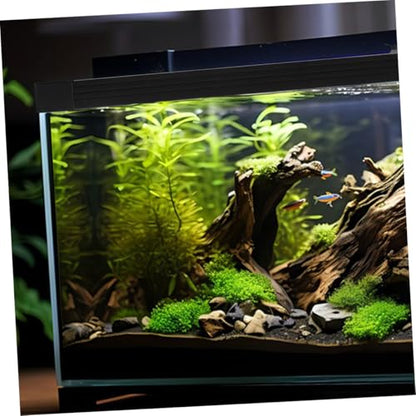 Toddmomy Fish Tank Edge Protector Strip Guard for Aquarium Safety Easy Installation Double Design Trimmable Prevents and Spills - size: 45.00X45.00X2.50CM