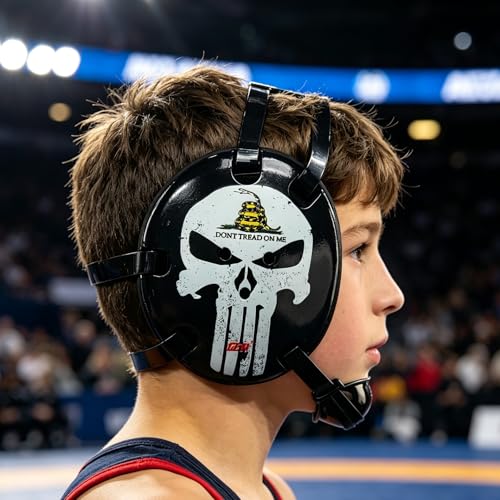 Wrestling Headgear Dont Tread On Me Digital Printing Art(Adult&Youth) - size: Adult