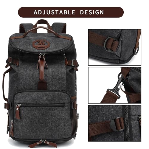 gym duffel bag backpack wrestling bag with shoe compartment 4 kinds of back method waterproof sports walking laptop - color: C-black