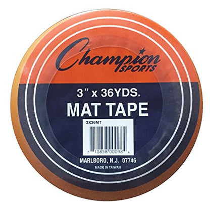 Champion Sports3x28yd Mat Tape - color: Tape, size: 3" x 36 yds