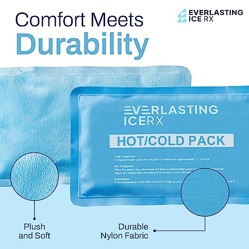 Large Soft Reusable Gel Ice Packs for Injuries, Hot and Cold, 4 Pack - style: 4 Pack