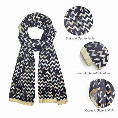 FINIZO Women's Fashion Scarves, Lightweight Cotton Blend Neck Scarves - color: 54