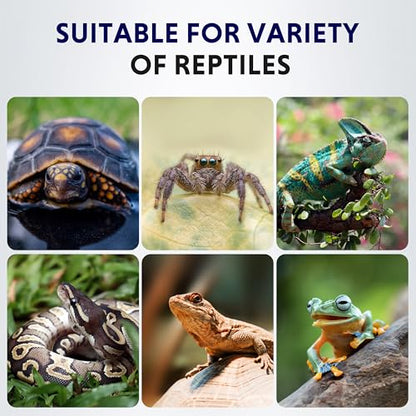 iPower 8 by 12 Inch 16W Reptile Heating Pad with Adjustable Thermostat, Under Tank Warmer Terrarium Heat Mat for Turtles/Snakes/Lizards/Frogs, and Other Reptiles - size: 8" x 12", style: Heat Pad - New