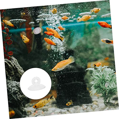 BESPORTBLE 25pcs Aquarium Cup Airline Tubing Holder Sturdy Clips for Air Pump Tubing Easy to Use Strong for Fish Tanks and Aquariums