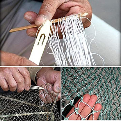 7pcs Netting Needle Shuttles Fishing Net Repair Sewing Weaving Needles Kit | Portable Plastic Fishing Net Mending Needles Tool