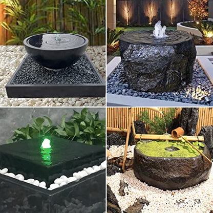 1-2.2 Inch Natural Polished Black River Rocks, 20LB Black Polished Pebbles for Garden Landscaping. Fish Tank Decorative River Rocks, Vase Filling Pebbles, Outdoor Decorative River Rocks - size: 20LB, style: Black
