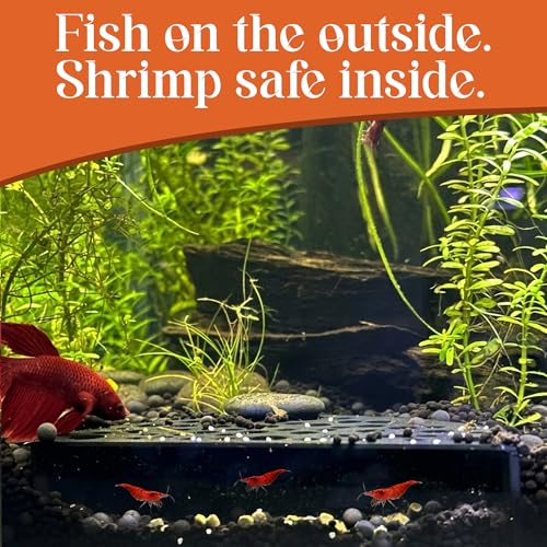 Shrimp Breeding Protector, Shrimp Hide Tunnel, Light Brown | Aquarium tunnel creates a sheltered breeding cave for dwarf, cherry and baby shrimp while helping protect young shrimp. - color: Light Brown