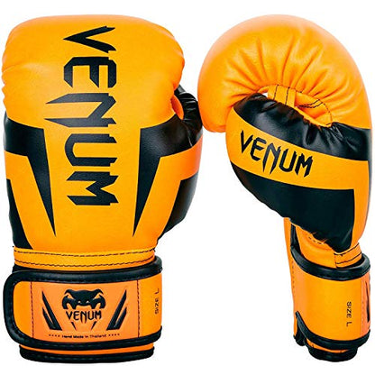 Venum Venum Elite Boxing Gloves Kids - color: Neo Orange, size: Small