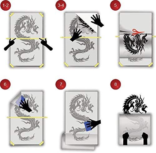 Islamic Hand Writing Calligraphy Art Allah and Muhammad Muslim Allah Bless Arabic Home Wall Decals Decor Vinyl Sticker IR2058