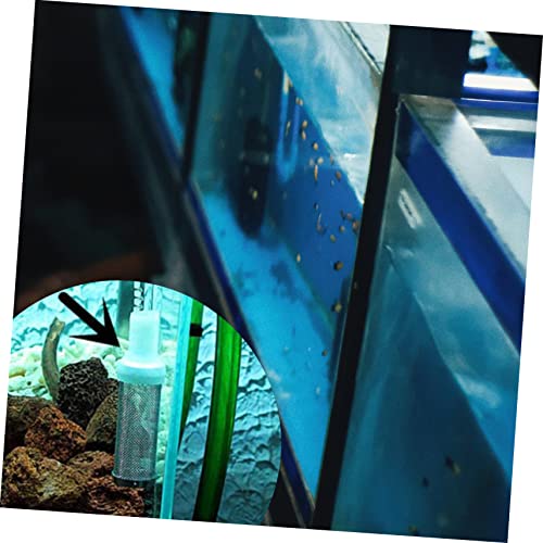 BESPORTBLE Fish Tank Cover Protective Strainer Mesh Guard for Shrimp and Fish Inlet Strainer Screen