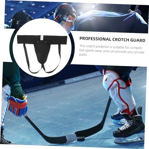 Breathable Groin Protector with Protective Cup for Men Comfortable Crotch Guard for Martial Arts Boxing Soccer Hockey Training Gear