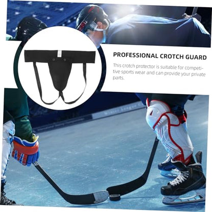 Breathable Groin Protector with Protective Cup for Men Comfortable Crotch Guard for Martial Arts Boxing Soccer Hockey Training Gear
