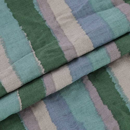 Men's Striped Robe Button Up Long Sleeve Kaftan Thobe Splits Long Gown Casual Shirt Ramadan Mosque Madrasa Outfits - color: Green, size: 3X-Large