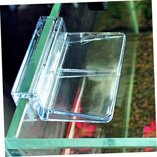 Abaodam 15Pcs Support Frames for Fish Tank Durable Aquarium Brackets for Glass Easy Installation High Transparency for Home and Shop Use