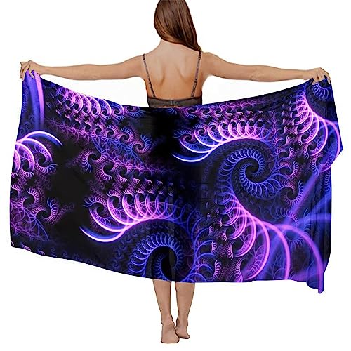 Women Swimwear Pareo Beach Cover Up Bikini Sarong Swimsuit Wrap Skirts - color: Color276