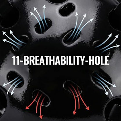 Wrestling Headgear with Chin Cup for Youth & Adult | Impact-Resistant ABS Shell, 11-Vent Breathable Design