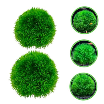 Toddmomy 8pcs Artificial Aquatic Plants for Fish Tank Landscaping Non- Material Aquarium Decor Fish Habitat and Desktop Aesthetics