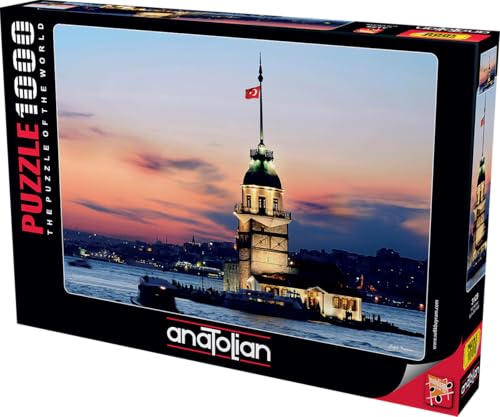 Anatolian Puzzle - Maiden's Tower, 1000 Piece Jigsaw Puzzle, Multicolor (ANA3125) - color: Kiz Kulesi