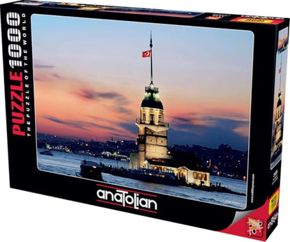 Anatolian Puzzle - Maiden's Tower, 1000 Piece Jigsaw Puzzle, Multicolor (ANA3125) - color: Kiz Kulesi