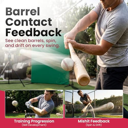 GPS Athletics VeloBlast 3.5 oz – High-Density Foam Machine Balls for Hitting Development, Bat Path Precision, and High Velocity Hitting Training No Sting