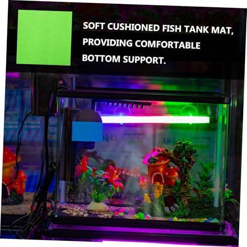 YARNOW Fish Tank Mat Skid Cushion Pad for Aquarium Non Slip Bottom Pad Thick for Fish Tank Stability and Protection