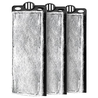 Yaubay 3PCS Aquarium Internal Filter Replacement Cartridge for IF01-B20, Fish Tank Filter Accessories - style: Cartridge