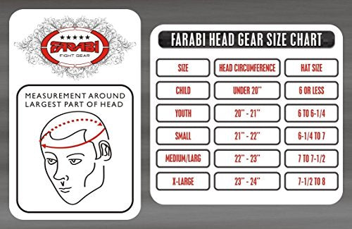 Farabi Sports Boxing headguard Real Leather Sparring Gear MMA Muay Thai Kickboxing Training Punch Head Gear (Large/X Large, Yellow)